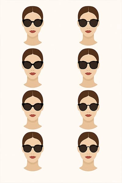 How to choose the perfect sunglasses for your face shape