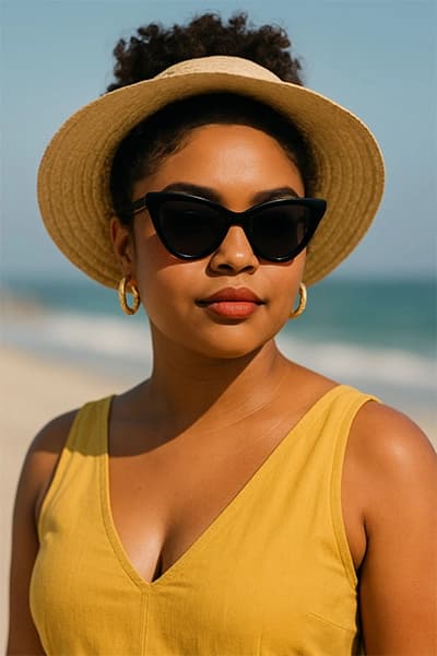 How to choose the perfect glasses for a round face