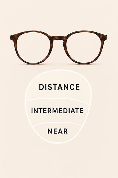 Guide to the use of multifocal glasses