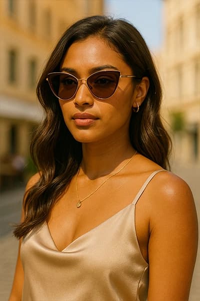 How to choose the perfect glasses for a heart-shaped face
