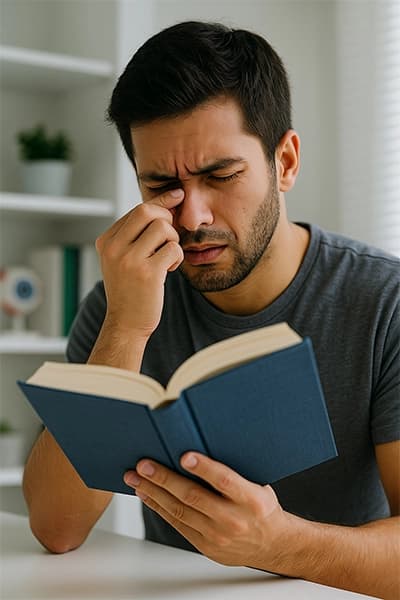 Symptoms of hyperopia: signs in children and adults