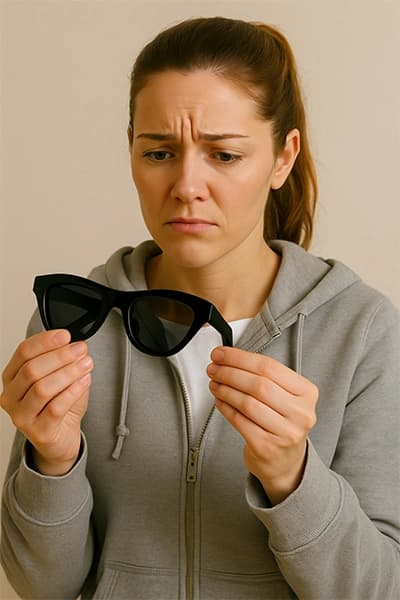 Luxury glasses: how to recognize the original